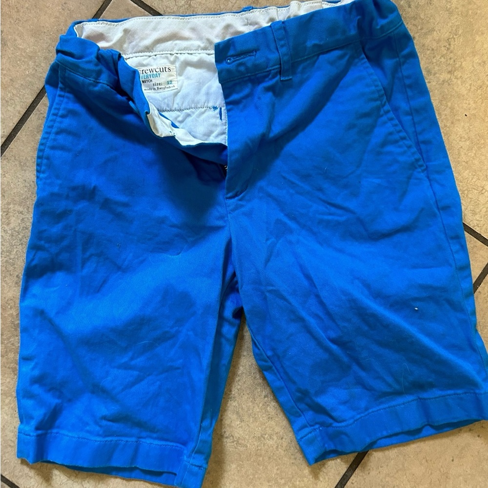 Crewcuts Blue Kids' Everyday Stretch Shorts